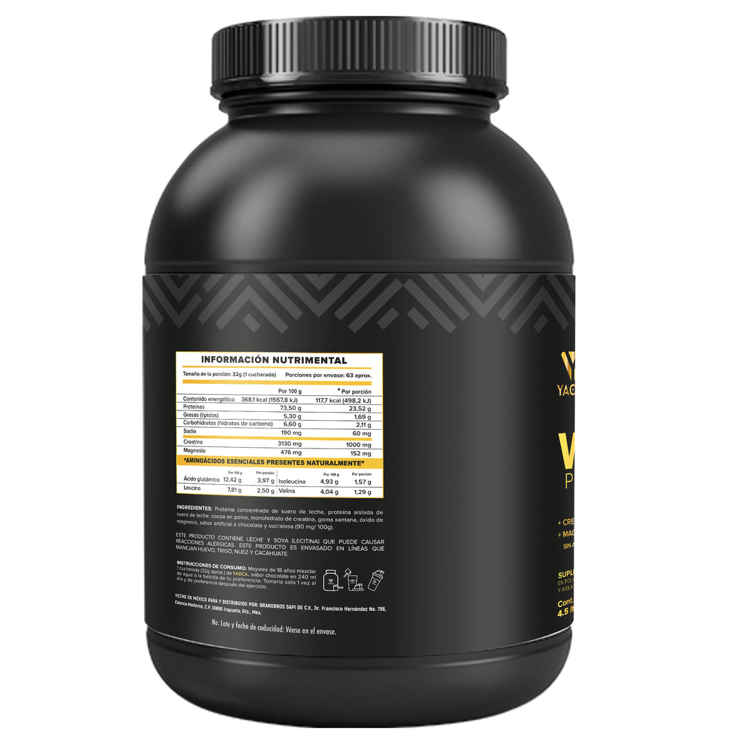 Proteína Whey Sabor Chocolate 4.5 Lb (2.04kg)